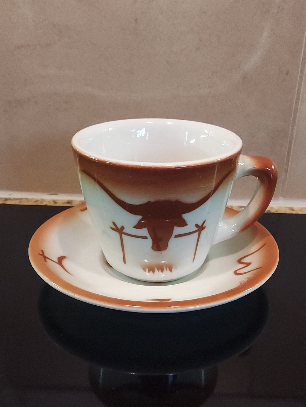 Vintage Jackson China Brands Coffee Cup and Sauser